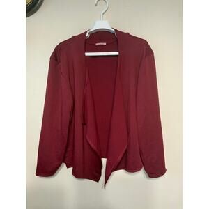 Papaya Draped Blazer - USED
